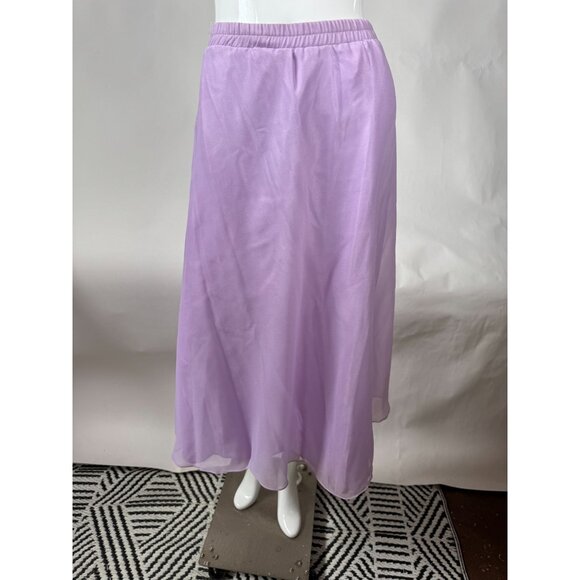 Night Vogue Lavender Beaded Two-Piece Set XL / L 100% Polyester Womens Blemishes - Picture 3 of 16